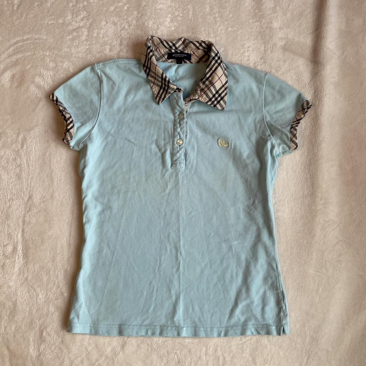 ♡ Burberry polo tshirt ♡