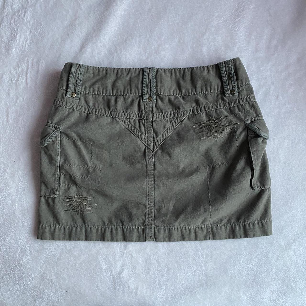 ♡ edc by esprit green khaki mini skirt ♡