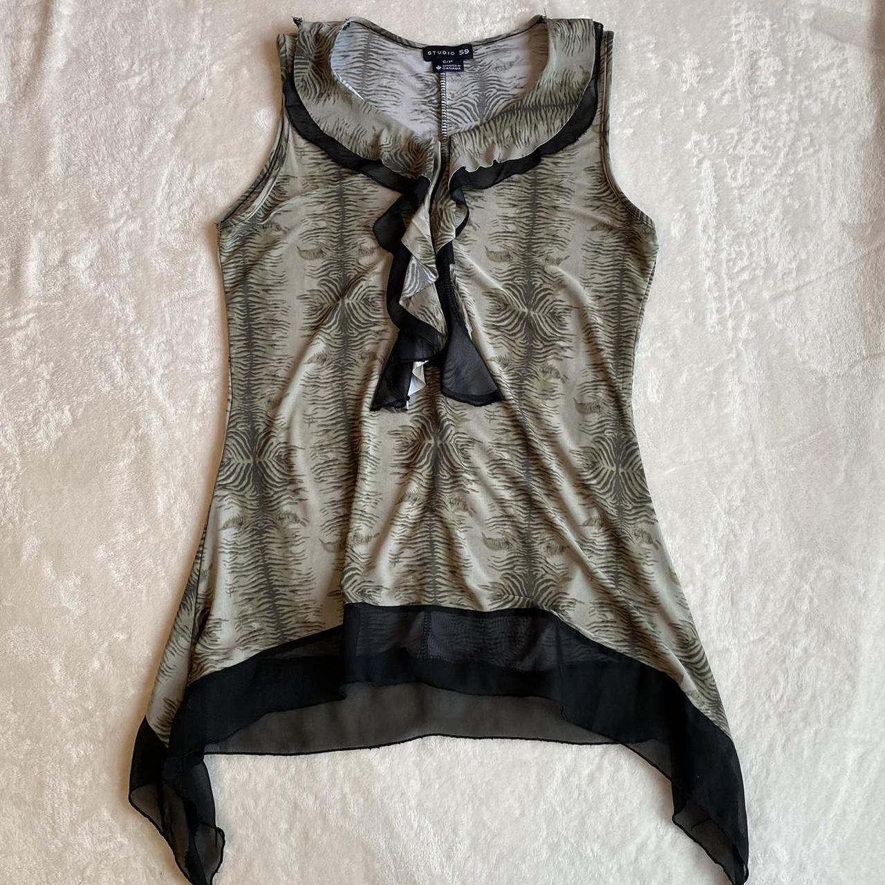 ♡ flowy 90s top ♡