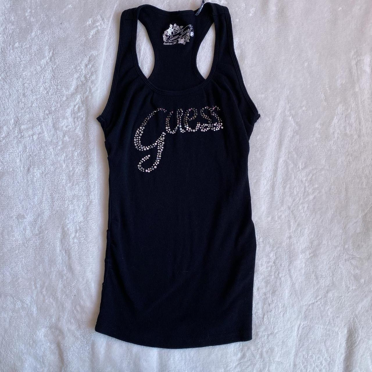 ♡ guess mcbling tank top ♡