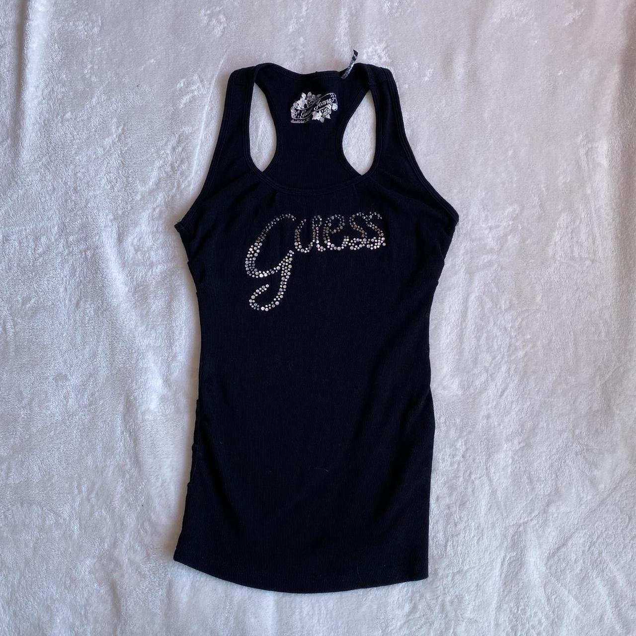 ♡ guess mcbling tank top ♡