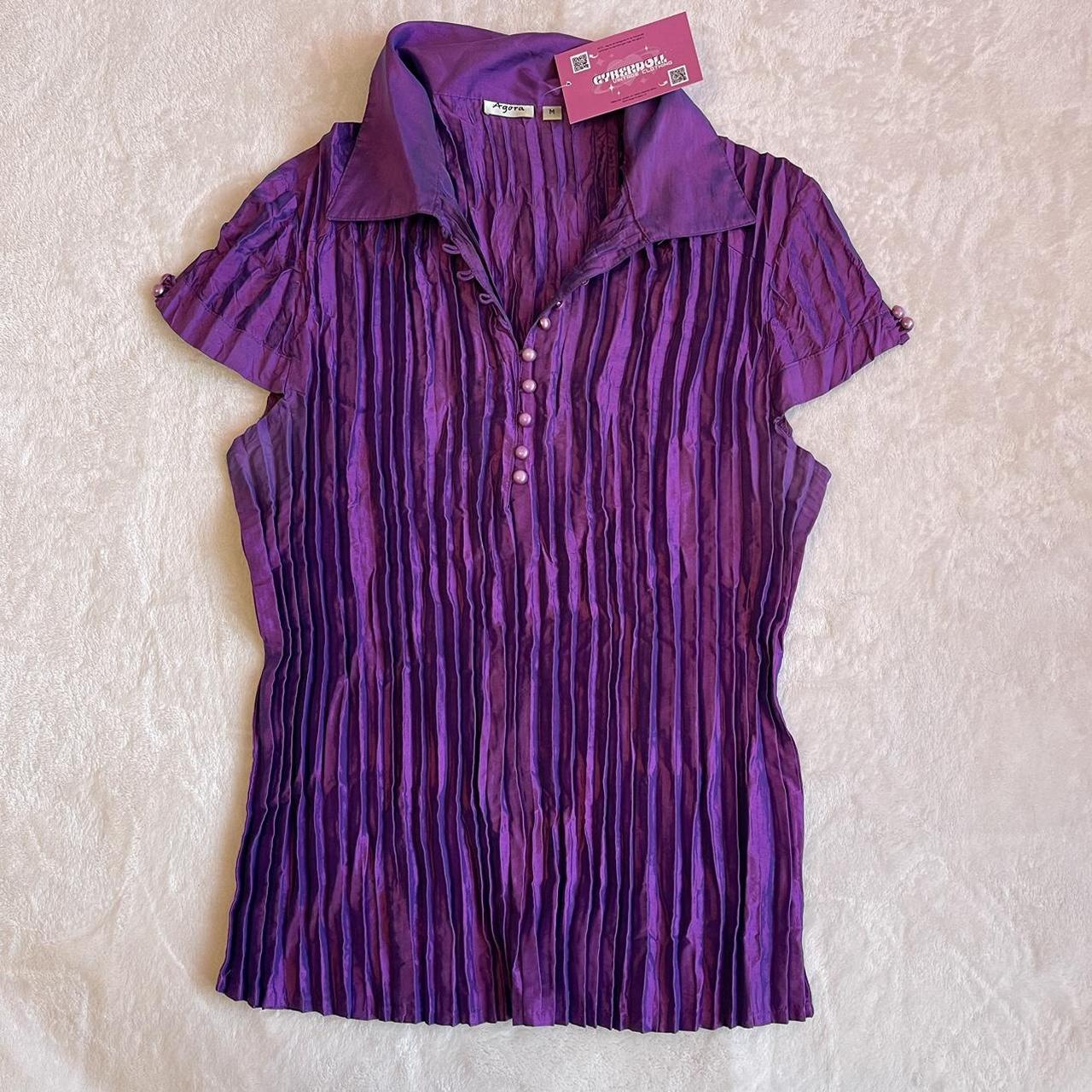 ♡ whimsigoth meets office siren button up blouse ♡