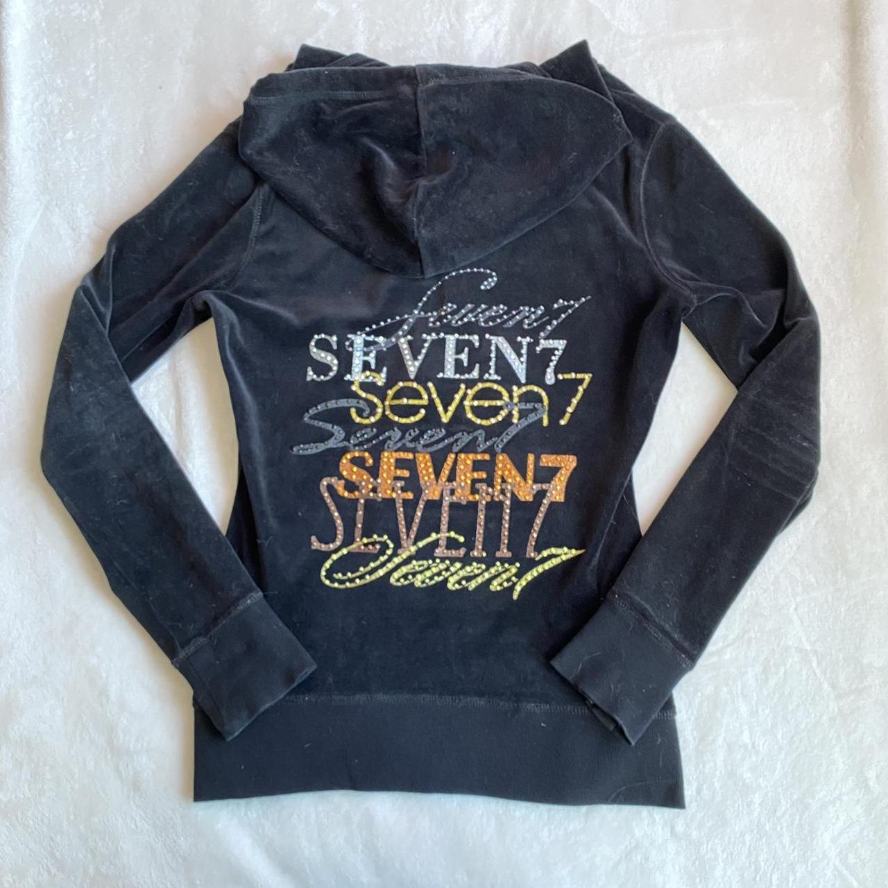 ♡ 2000s mcbling velour hoodie ♡