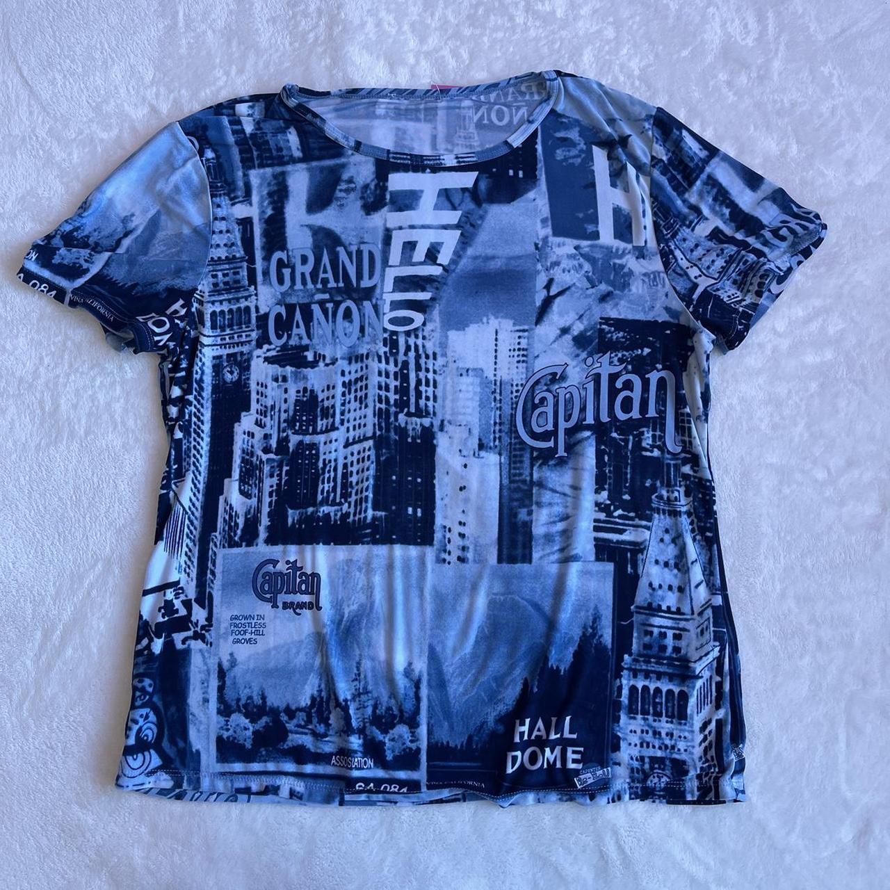 ♡ stamp print vintage tee ♡